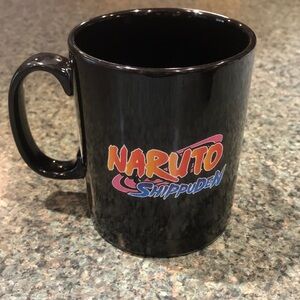 Naruto Shippuden black mug with C handle ABYstyle